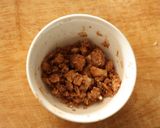✿シェフの焼きりんご✿クランブルのせ作り方2写真