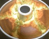抹茶マーブルシフォンケーキ作り方14写真