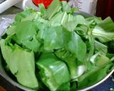 チンゲン菜炒め作り方1写真