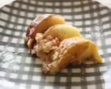 ✿シェフの焼きりんご✿クランブルのせ作り方7写真