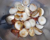 ✿サトイモサラダ？・ぺペロンチーノ風✿作り方7写真