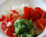 爽やか♪サラダごはん作り方1写真