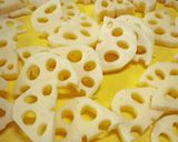 蓮根の大葉明太マヨサラダ作り方1写真