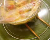 混ぜてチン♪簡単ごはんの卵蒸しカレー風味作り方5写真