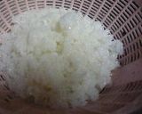 レンジで 卵雑炊作り方1写真