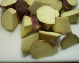 さつまいもの煮物作り方1写真