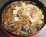 美味★豚肉ごぼう人参豆腐の旨み汁（雑煮）作り方5写真