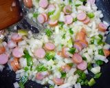 喫茶店の ♪ ピラフ風 ♪ 焼き飯作り方2写真