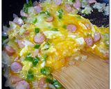 喫茶店の ♪ ピラフ風 ♪ 焼き飯作り方3写真