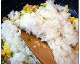 喫茶店の ♪ ピラフ風 ♪ 焼き飯作り方5写真