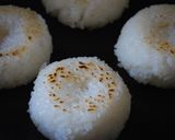 おやき風♪野沢菜焼きおにぎり作り方4写真