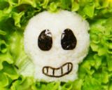 ホラーマンのおにぎり✿キャラ弁作り方3写真