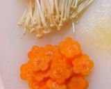 ✿えのきとわかめのピリ辛スープ✿作り方1写真