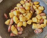 ソーセージとじゃがいものマスタード炒め作り方5写真