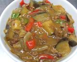 挽肉と茄子のホワイトカレードリア作り方7写真