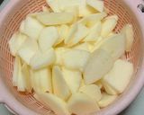 ゴロゴロりんごとレタスのフルーツサラダ作り方1写真