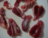 ぱぱっと簡単♪砂肝の蒸し焼き作り方1写真