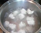 鶏ごぼうのすり身汁♪作り方2写真