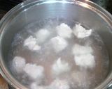鶏ごぼうのすり身汁♪作り方2写真