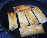 チーズとろ～り♡ツナマヨポテト春巻き作り方6写真