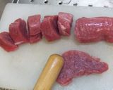 豚ヒレの粒マスタード作り方1写真