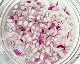 柿のラビゴットソース🥒🍅野菜ドレッシング作り方2写真