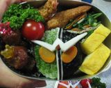 仮面ライダー ダブルw キャラ弁作り方7写真