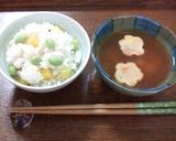 枝豆・たくあん・じゃこの混ぜご飯作り方3写真