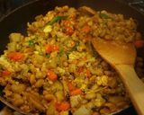 お豆腐ドライカレー作り方9写真