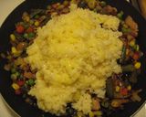 簡単お手軽☆焼きそば味チャーハン作り方2写真