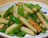 ピーマンエリンギ昆布茶味　お弁当のおかず作り方5写真