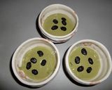 甘さ控えめ☆しぼり黒豆の抹茶蒸しパン☆作り方4写真