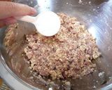 秋刀魚と豆腐の生姜照り焼きハンバーグ作り方3写真