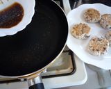 秋刀魚と豆腐の生姜照り焼きハンバーグ作り方6写真