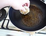 秋刀魚と豆腐の生姜照り焼きハンバーグ作り方7写真