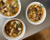 根菜茄子白菜ウスター棒棒鶏味温野菜サラダ作り方19写真