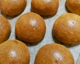 ★低糖質‼おからで作るかぼちゃ粒あんパン作り方11写真