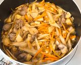 今が旬！タケノコ入りかしわご飯作り方8写真