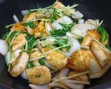 鶏むね肉でジューシーさっぱりポン酢炒め作り方6写真