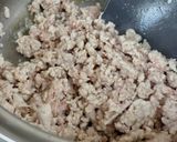 かぶと鶏ミンチのあんかけ風♪作り方2写真