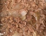 つくだく牛丼作り方2写真