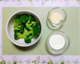 簡単夕飯昼食ワンパンブロッコリー海老トマトパスタ作り方1写真