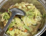 ヘルシー朝食♪野菜とツナと豆のポトフ作り方5写真