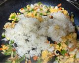 冷蔵庫にあったものチャーハン作り方4写真