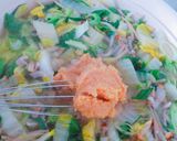 ＊白菜とえのきと九条ネギの豚汁＊作り方5写真
