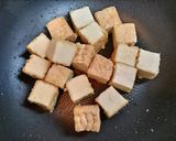 節約簡単夕飯主菜えびと厚揚げのエビマヨ中華作り方5写真