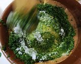 母の味。クセうま山椒味噌和え里芋作り方3写真