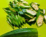 簡単オクラのおかか醤油和え♬作り方1写真