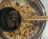 赤だし なめこ 豆腐 汁作り方3写真