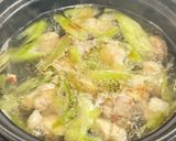 出汁が染みる★鶏肉と長ネギの極上とりネギ雑炊作り方3写真